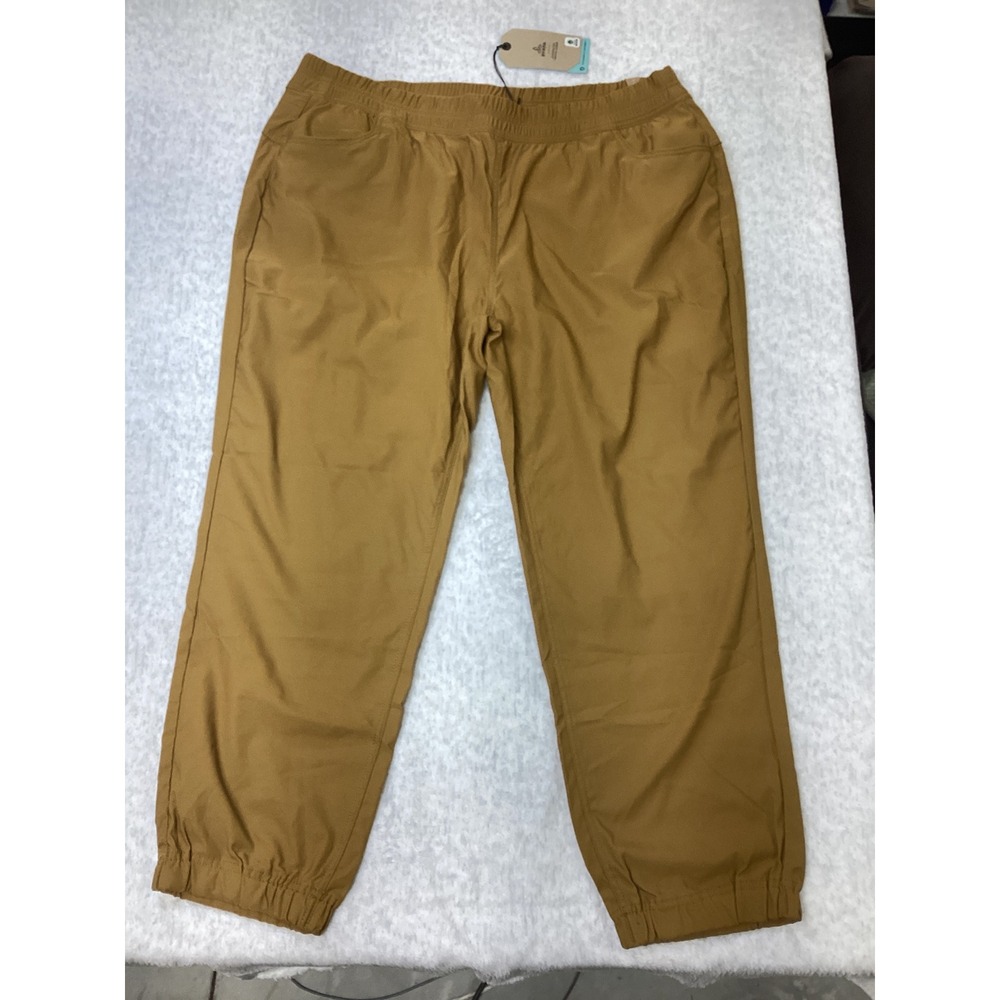 Prana Halle E-Waist Jogger Plus II Antique Bronze Womens 20W 1971692 New